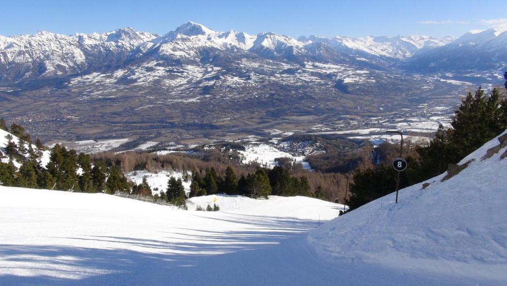 Petit appartement en montagne Saint-Julien-en-Champsaur Extérieur photo